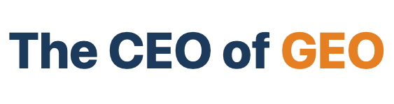 The CEO of GEO